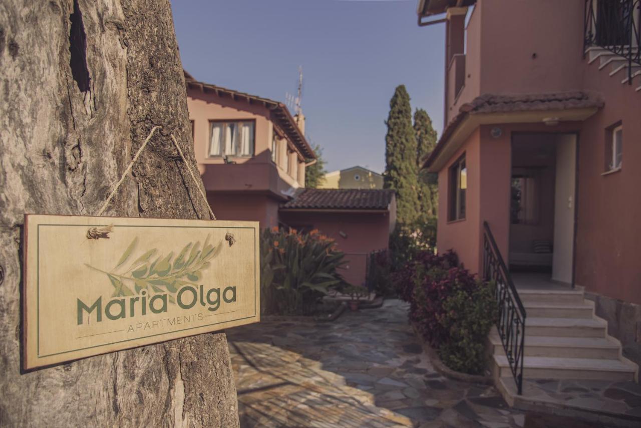 Maria Olga Apartments Benitses  Dış mekan fotoğraf