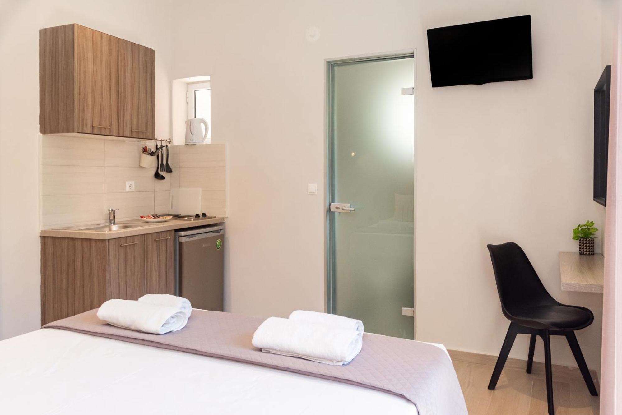 Maria Olga Apartments Benitses  Dış mekan fotoğraf